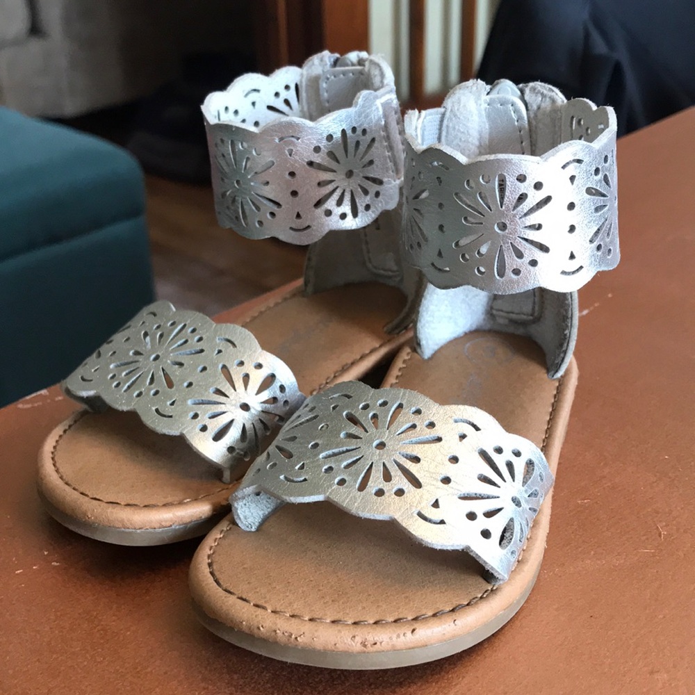 Cat & Jack metallic sandals
